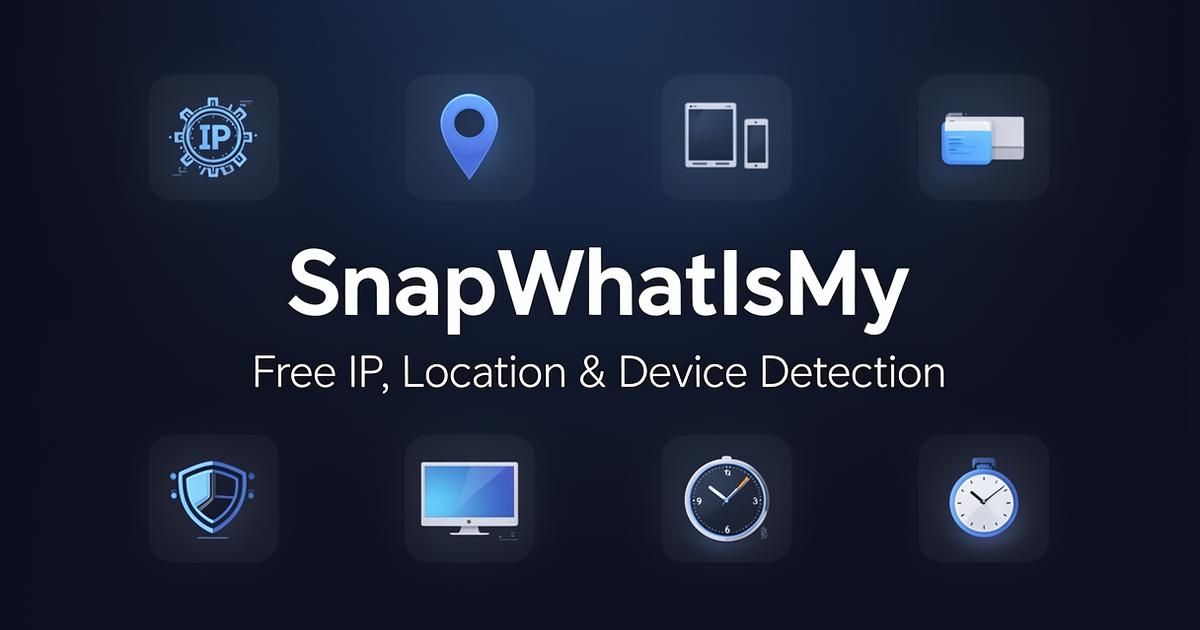 What Is My Device? - Device Type Detection Tool
